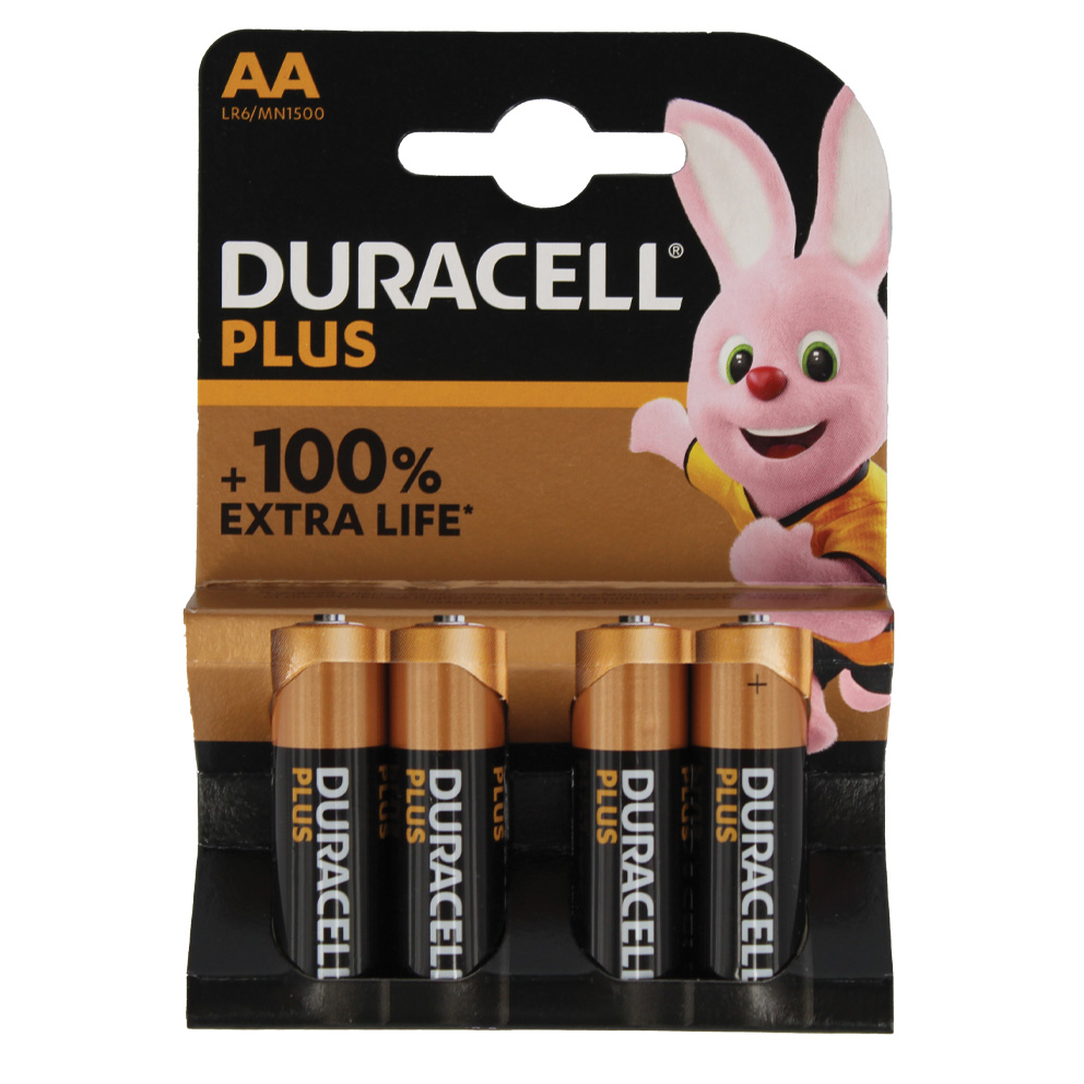 Duracell Plus AA (4 Pack)
